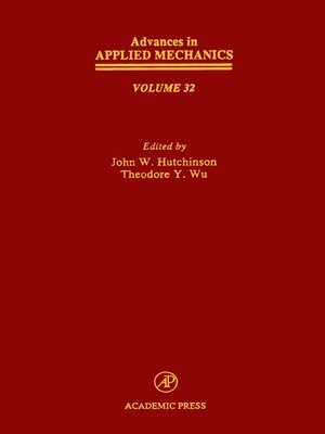 cover image of Advances in Applied Mechanics
